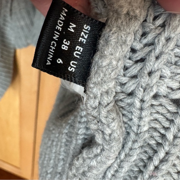 Cozy Gray Women's Cardigan - Picture 2 of 8